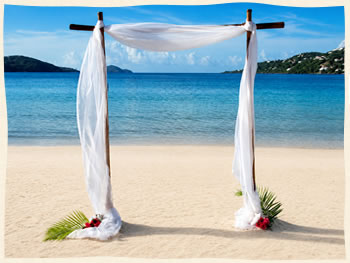 Bamboo Arch St Thomas St John Virgin Islands
