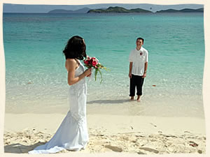 Tropical Beach Ceremony at Lindquist Beach, St. Thomas