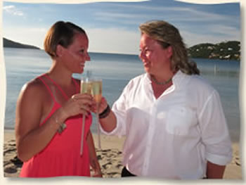 Virgin Islands Same sex weddings.
